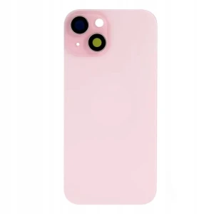 TYLNY Panel Szkło Ramka do Apple iPhone 15 Plus Pink Różowy + MagSafe