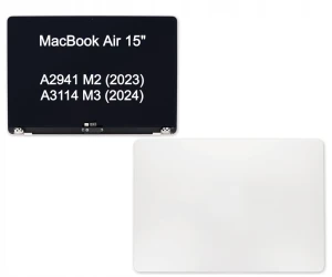 EKRAN MATRYCA Skrzydło do Apple MacBook Air 15 A2941/A3114 Silver M2/M3