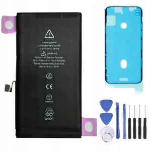 BATERIA FABRYCZNA Bez Błędów Większa Pojemność 3280 Do iPhone 12 12 Pro Zes