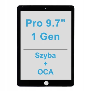 SZYBKA SZYBA Klej OCA Do Apple iPad Pro 9.7 Black Warstwa Oleofobowa