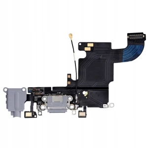 TAŚMA ZŁĄCZE Dock Ładowania Mikrofon Złącza Taśmy Dla Apple iPhone 6S Grey