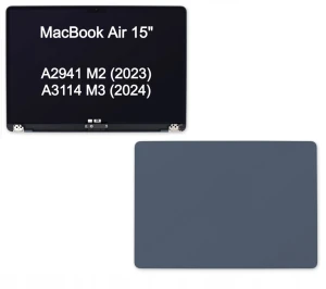 MATRYCA Skrzydło EKRAN do Apple MacBook Air 15 A2941/A3114 Midnight M2/M3