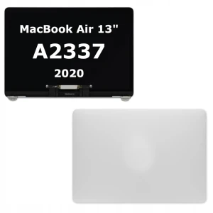 EKRAN MATRYCA Skrzydło Ekrany do Apple MacBook Air 13" M1 A2337 Silver