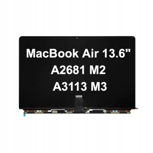 EKRAN LCD Matryca Szkło Dla Apple MacBook Air 13,6 M2 A2681 M3 A3113 A3240