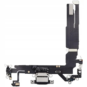 ZŁĄCZE DOCK Taśma Mikrofon Gniazdo USB-C Złącza Dla Apple iPhone 17 Black