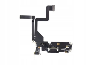 DOCK ZŁĄCZE Taśma Mikrofon Taśmy Dla Apple iPhone 14 Pro Space Black