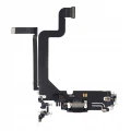DOCK ZŁĄCZE Taśma Mikrofon Czujnik Dla Apple iPhone 14 Pro Max Space Black