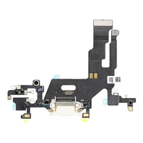 TAŚMA ZŁĄCZE Dock Mikrofon Taśmy Złącza Mikrofony Do iPhone 11 White Biały