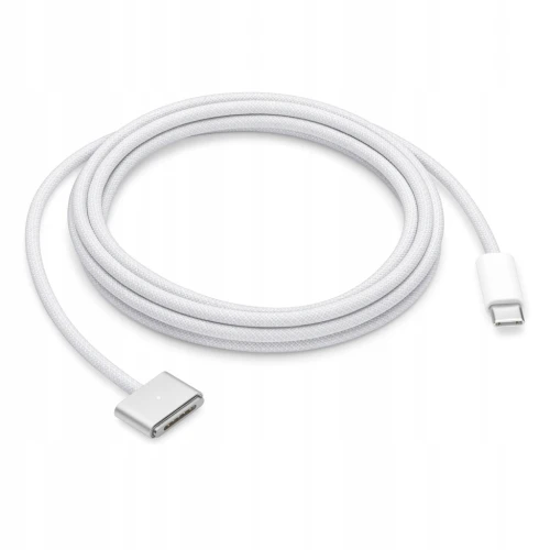 KABEL PRZEWÓD Do Zasilacza Do Apple MacBook USB-C MagSafe 3 Silver 2m