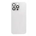 TYLNY Panel Szkło Ramka do Apple iPhone 15 Pro Max White + Magnesy MagSafe