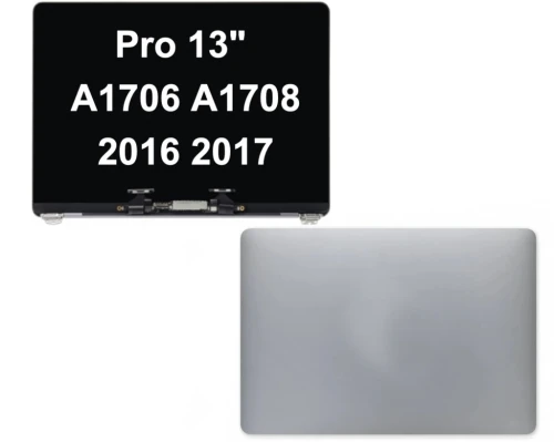 MATRYCA EKRAN Skrzydło Do Apple MacBook Pro 13 A1706 A1708 Space Gray Kompl