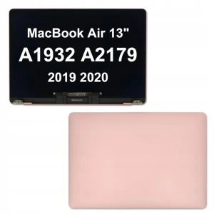 MATRYCA EKRAN Skrzydło Do Apple MacBook Air 13 A2179 A1932 Gold Komplet