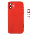 KORPUS OBUDOWA Tylny Tył Plecy Ramka Do Apple iPhone 12 Mini Red Czerwony