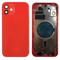 KORPUS OBUDOWA Tylny Tył Plecy Ramka Do Apple iPhone 12 Mini Red Czerwony